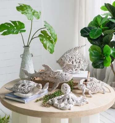 Декор настольный Coral Shark 50X20X19 CM 3