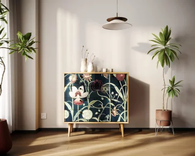 Комод Berber пять ящиков 90X45X90 CM 4
