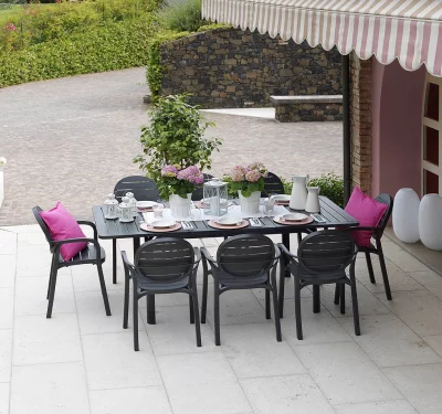Стол пластиковый раздвижной Alloro 140-210X100X73 CM 5