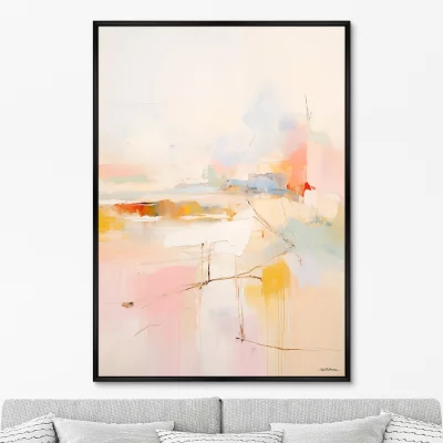 Постер на холсте Landscape collection The Nature etude 75X105 CM 6