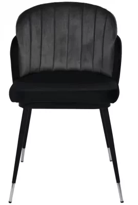 Стул Peki 60X61X80 CM чёрно-серый 3