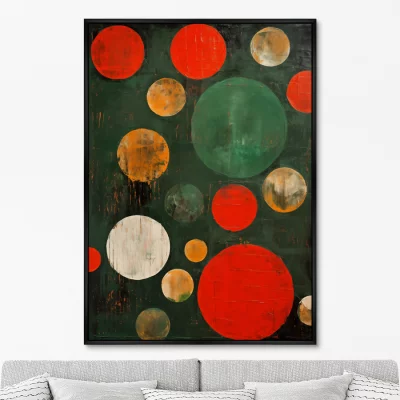 Постер на холсте Planets of color 75X105 CM 6