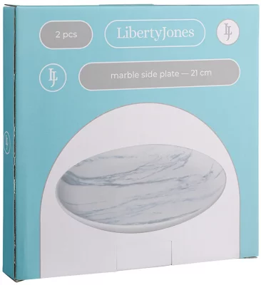 Набор из двух тарелок Marble Ø21 CM 16