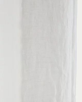 Льняная штора в цвете экрю Nolira 140X270 CM 3