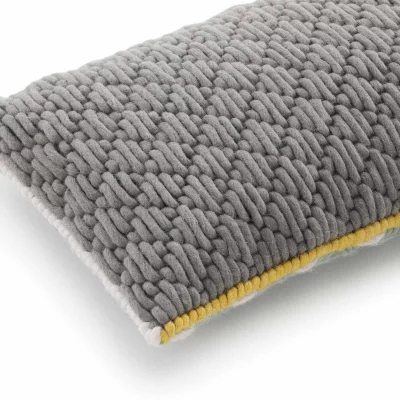 Декоративная подушка Silai Cushion 60X35 CM серо-голубая 3