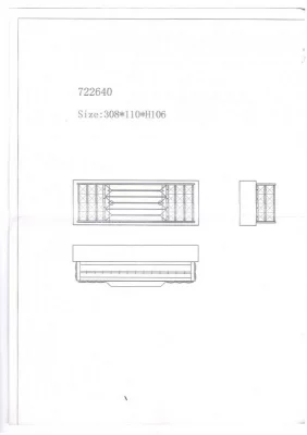 Настенное бра Limpio 30X8X10 CM 5