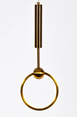 Подвесной светильник Ring Brass 4