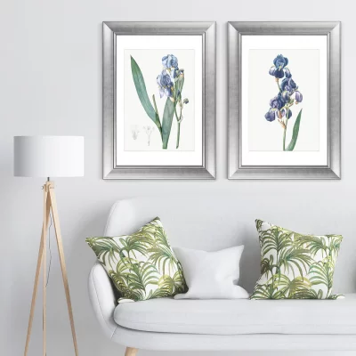 Диптих Dalmatian iris 51X71 / 51X71 CM 5