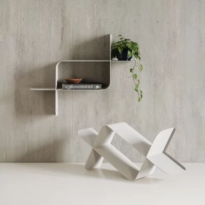 Набор из двух металлических настенных полок Montage 61X15X47 / 61X15X47 CM 4