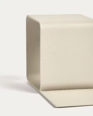 Бежевый железный держатель для книг Mistra 18X8X10 CM 3