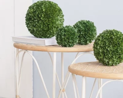 Декоративный шар Самшит 17X17X17 CM 3