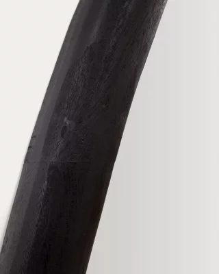 Зеркало Magrit из массива древесины мунгур с черной отделкой 60X110 CM 5