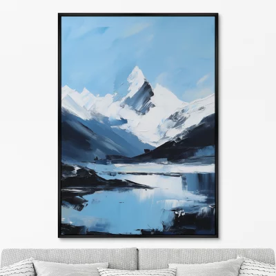 Постер на холсте Landscape collection The peaks 75X105 CM 6