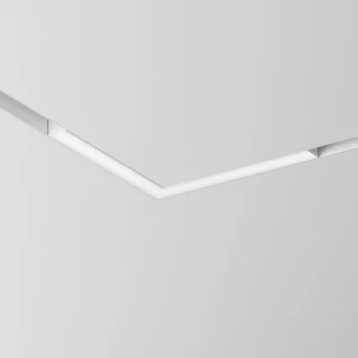 Трековый светильник Basis Angle угловой белый 3