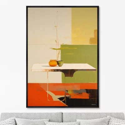 Постер на холсте The Lunch time 75X105 CM 6