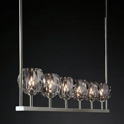 Подвесная люстра RH Boule De Cristal Linear 3