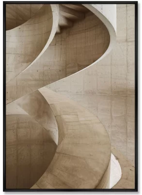 Набор из двух постеров на холсте Iron in Concrete 75X105 / 75X105 CM 3