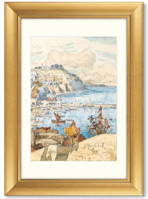 Диптих A View of Capri 51X71 / 51X71 CM 4