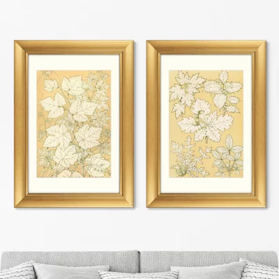 Диптих Grammar of Ornament 51X71 / 51X71 CM 4