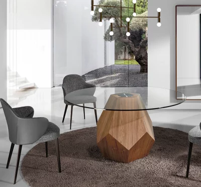 Обеденный стол Unity 150X150X74 CM 4