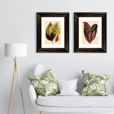 Диптих Botanical Leaf Dracaena 41X51 / 41X51 CM 4