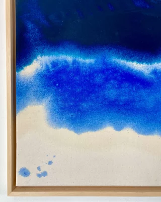 Yellow Blue 70X60X4 CM 4