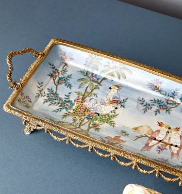 Блюдо декоративное Eir 43X18X9 CM 3