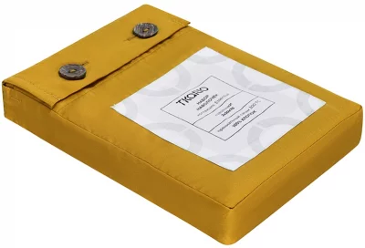 Набор наволочек из премиального сатина Essential 50X70 / 50X70 CM горчичного цвета 6