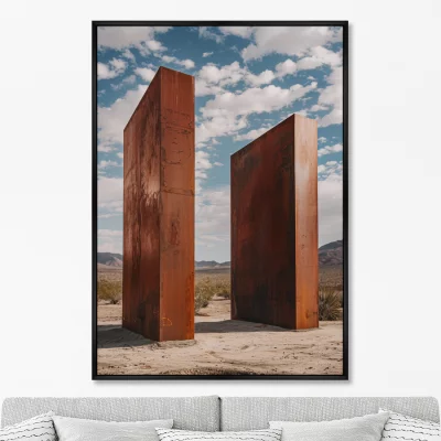 Постер на холсте Proto Forms 75X105 CM 6