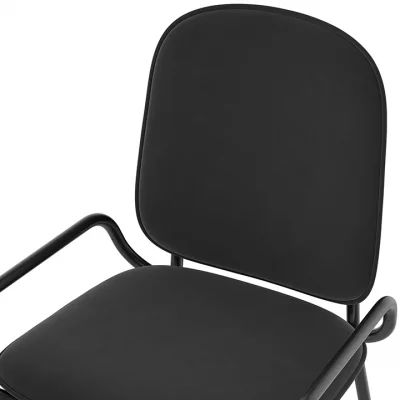 Стул Ror double frame 50X56X82 CM чёрный 4