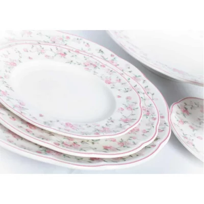 Тарелка для вторых блюд Retro Ritz La Vie En Rose Ø21 CM 7