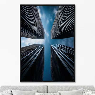 Постер на холсте Urban Landscape 75X105 CM 6