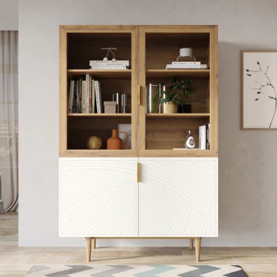 Буфет Line 120X50X180 CM beige 4