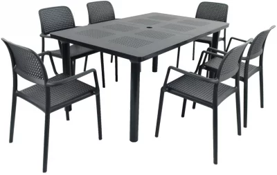 Стол раздвижной Libeccio 160-220X100X74 CM 7