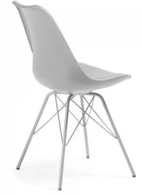 Стильный стул Lars 86X48X56 CM серый 3