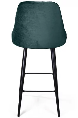 Стул полубарный Berg 47X50X99 CM зелёный 5
