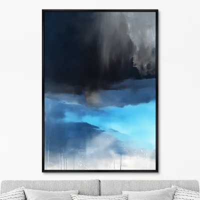 Постер на холсте And then only space 75X105 CM 6