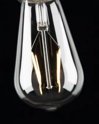 Светодиодная лампа E27 4W с теплым светом 6.5X6.5X14 CM 3