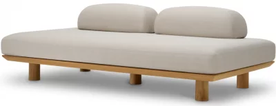 Уличная софа Nomade 202X112X66 CM 5