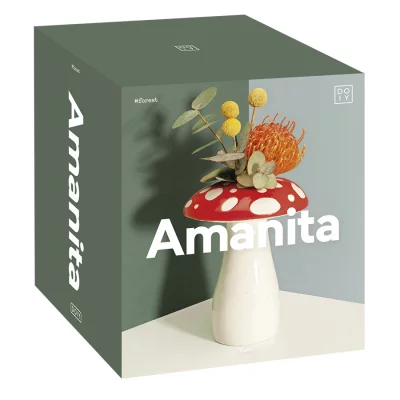 Ваза для цветов amanita, 19 см 14