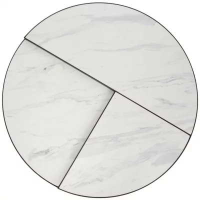 Кофейный столик Vaso Marable 90X90X36 CM 4