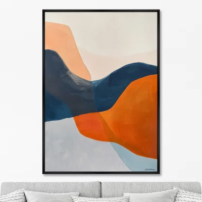 Репродукция картины на холсте Sunset in the Spectrum 75X105 CM 6
