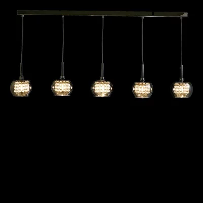 Линейный подвес с плафонами Arian LED 50X50X85 CM 4