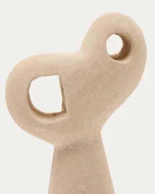 Набор каменных скульптур Arif бежевого и черного цвета 15X7X23 CM 5
