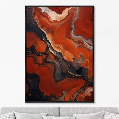 Постер на холсте Stone color Palettes and Shapes 75X105 CM 6