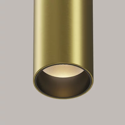 Трековый светильник Focus LED золотой 5