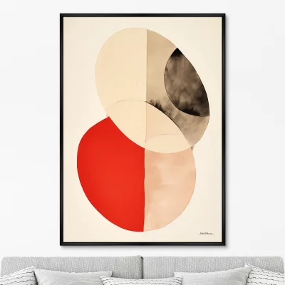 Постер на холсте The Twisted Shape 75X105 CM 6