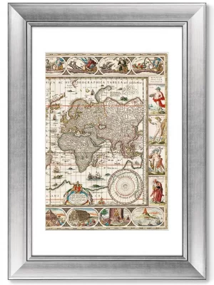 Диптих Nova totius terrarum orbis 51X71 / 51X71 CM 4
