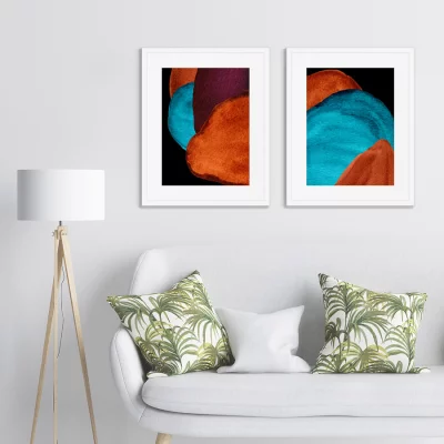 Набор из двух постеров Forms and colors 42X52 / 42X52 CM 4