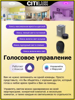 Накладной светильник Диамант Смарт 4